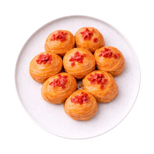 Łosoś atlantycki różyczki wędzone na gorąco