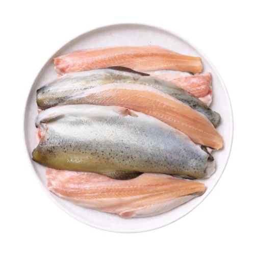 pstrąg tęczowy filet ze skórą