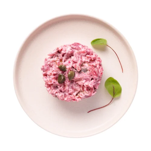 sałatka ze śledziem i burakiem